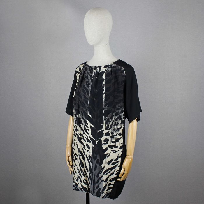 Acne вільне плаття шовкове bagera print df сезон 2008 розмір 38