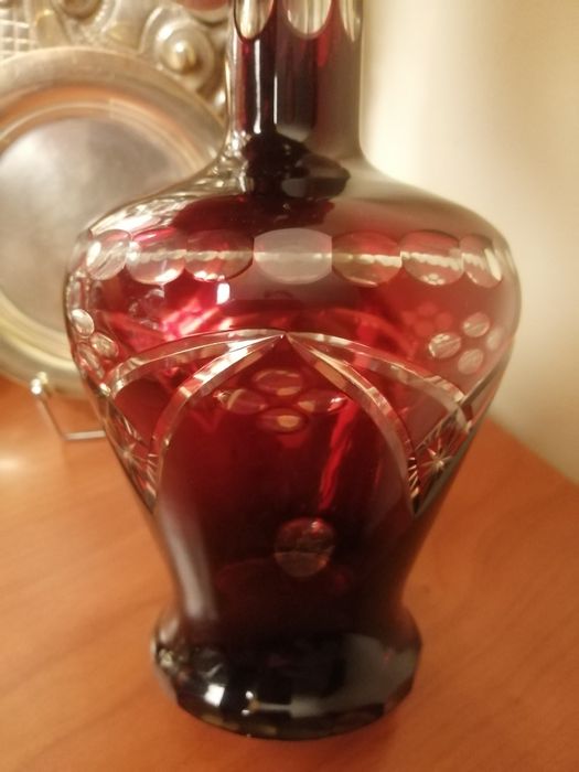 Licoreira cristal lapidado