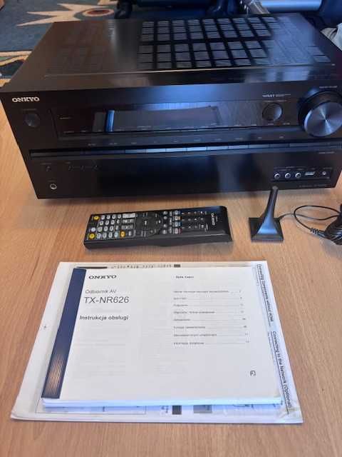 Onkyo AV Receiver TX-NR 626 7.1 Super Stan! Cena w dół!