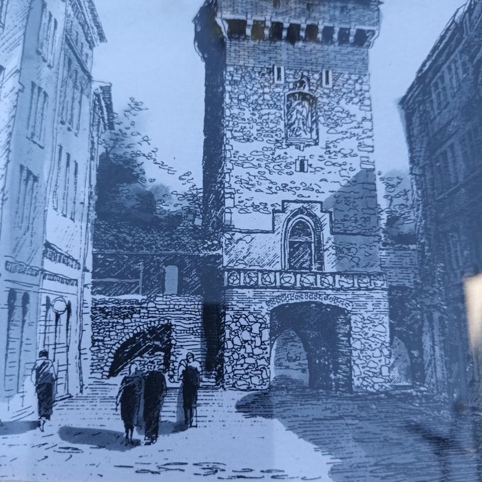 Grafiki Kraków dwie sztuki