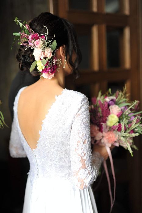 Piękna suknia Ślubna, unikalna!