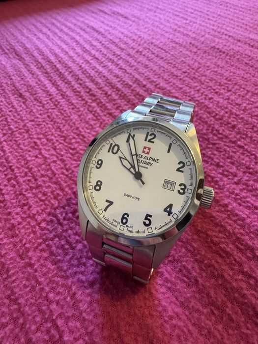 Vendo relógio de Quartz e Safira da Swiss Alpine Military