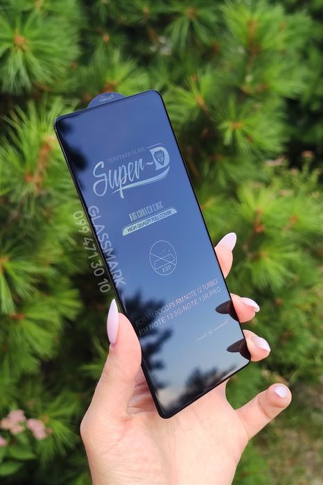 Якісне захисне скло Xiaomi Redmi Note 13 5G защитное стекло 5D сяоми