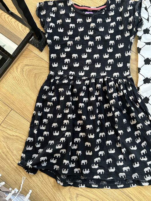 R.158 sukienki letnie spodnie jeansowe