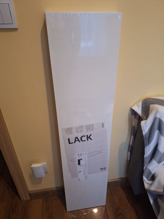LACK Półka ścienna, biały, 110x26 cm