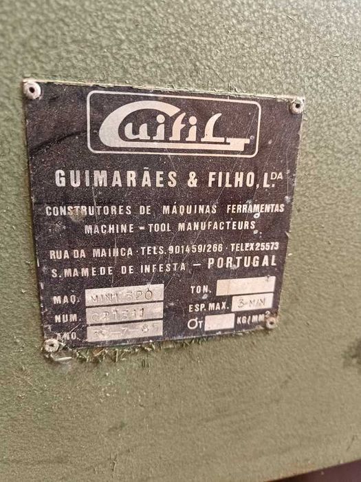 MAVIPAL |  Guilhotina Hidráulica Guifil mini 320
