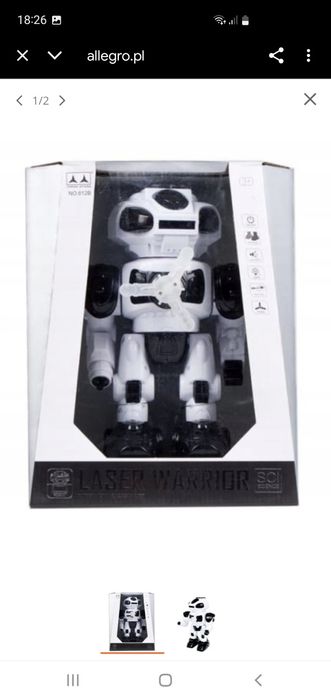 Zabawka robot polecam