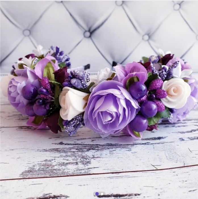 Українські віночки. БАГАТО КОЛЬОРІВ в наявності