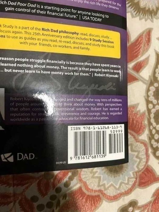 Livro “Rich Dad Poor Dad”