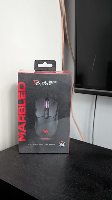 Myszka komputerowa California Access CA1061 RGB gamimgowa