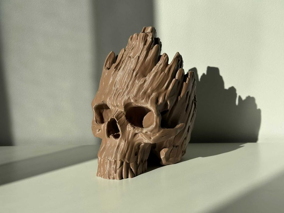 Forest Skull / Leśna czaszka do terrarium lub ozdoba do domu