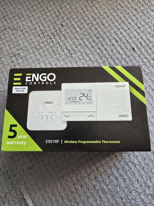 Nowy  bezprzewodowy sterownik pieca/kotła Engo E901RF