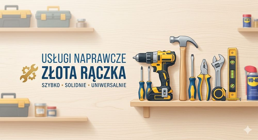 Złota rączka -Montaże, naprawy ,wymiany