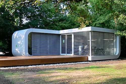 Nowoczesny Pawilon Modułowy / Salon Wystawowy Nomadhome 44 C