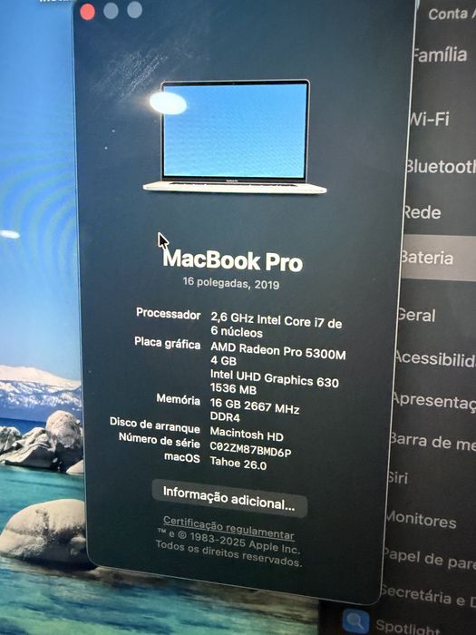 Macbook Pro 16 Polgadas