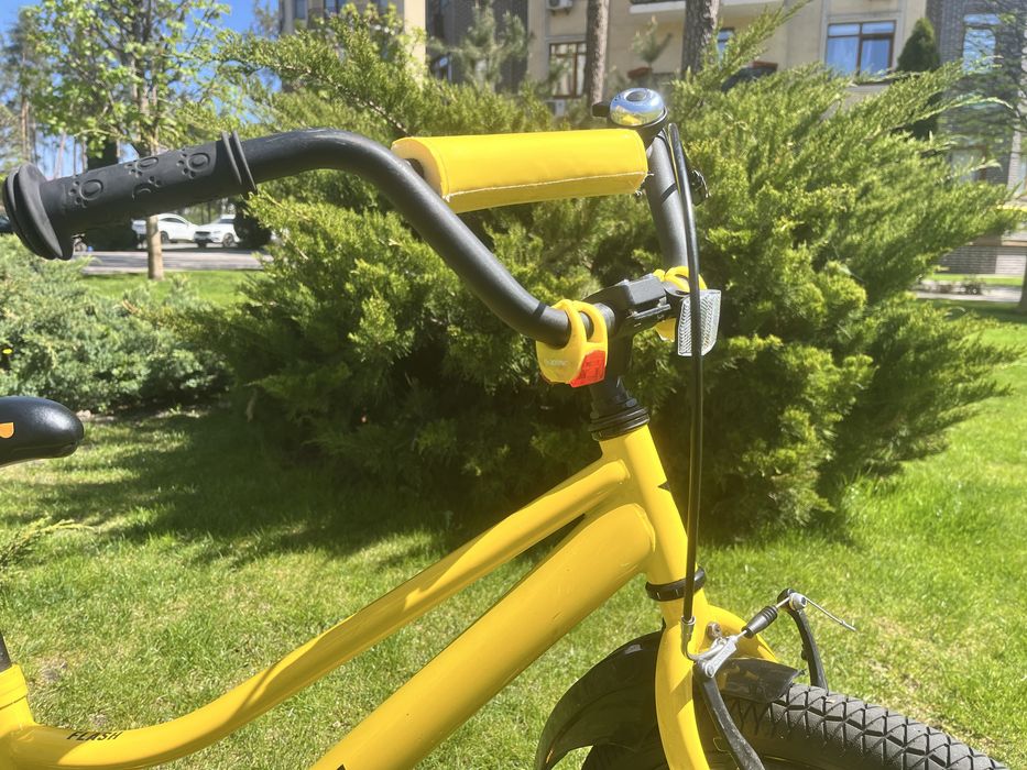 Велосипед 20" Pride Flash жовтий