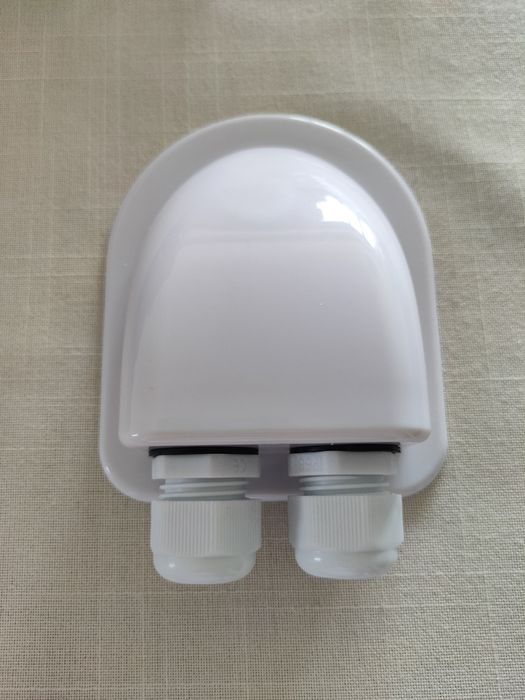 Przelotka dachowa kable camper panel solar na dwa kable przejściówka