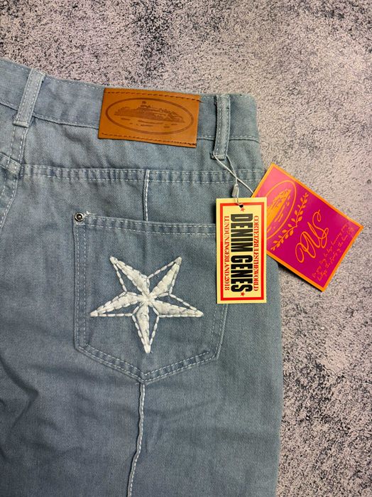 ‼️РОЗПРОДАЖ‼️ Джинсові шорти Corteiz C Star | M L