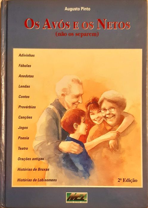 Livro "Os Avós e os Netos" de Augusto Pinto