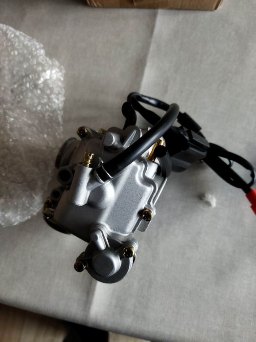 Carburador scooter acelera 50cc 125cc gy6,sym,chinesa+ tampa motor TDI