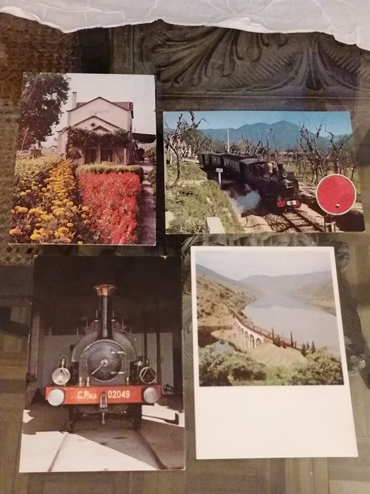 Colecção postais CP anos 80