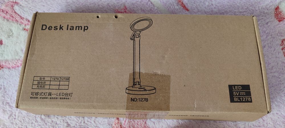 Лампа настольная на аккумуляторе, Usb лампа