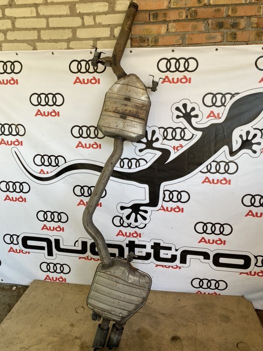 Вихлопна труба Audi A4 B8 / A5 1.8 2.0 tfsi  Выхлопная труба вихлоп