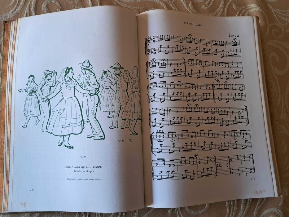 DANÇAS DE PORTUGAL - PEDRO HOMEM DE MELLO (ED. TRILINGUE 1962)