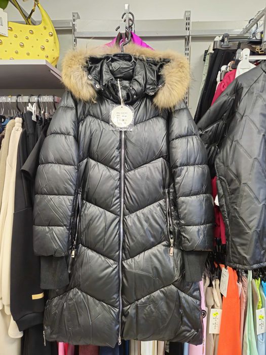 Kurtka zimowa r. S, czarna rabat 50% !!!