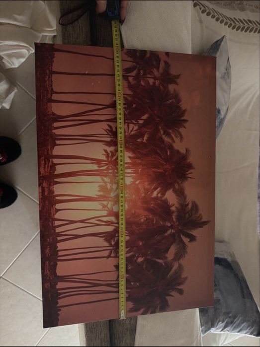 Quadro de palmeiras