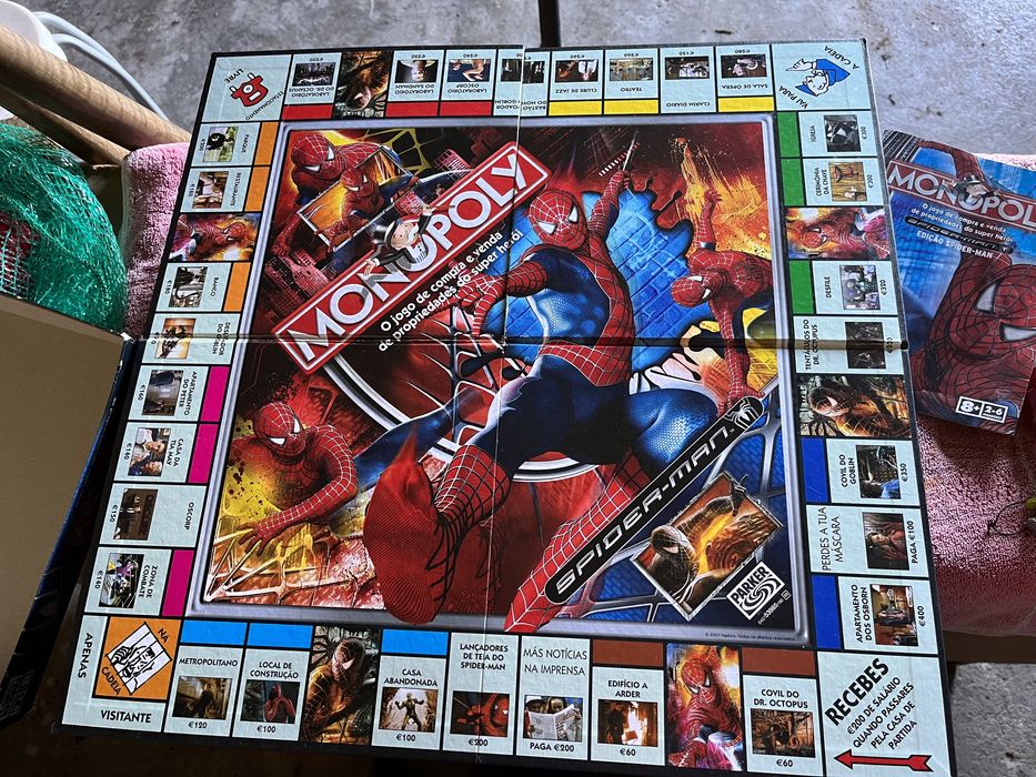 Monopólio Homem Aranha