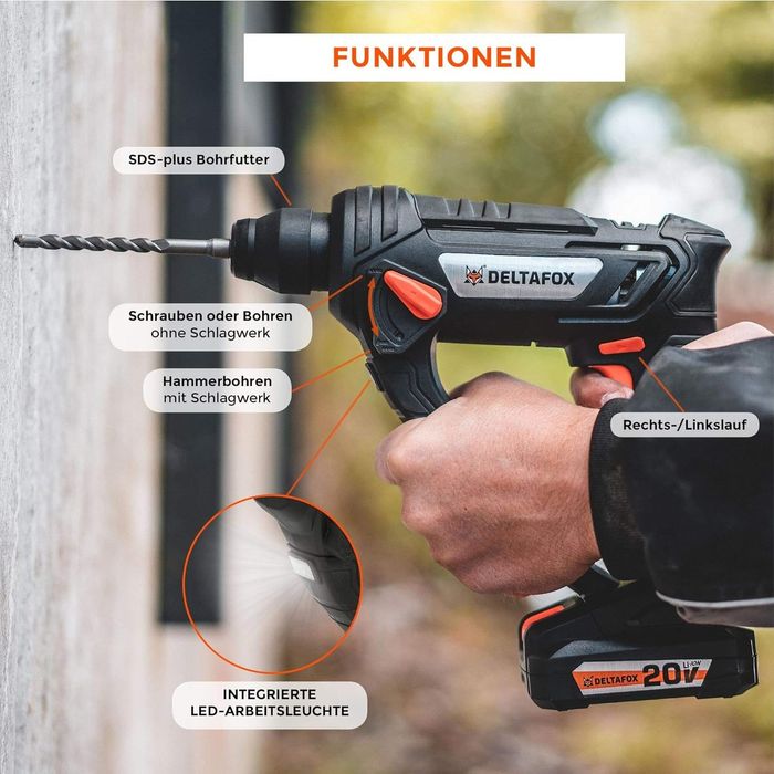 Шуруповерт  Grizzly Deltafox