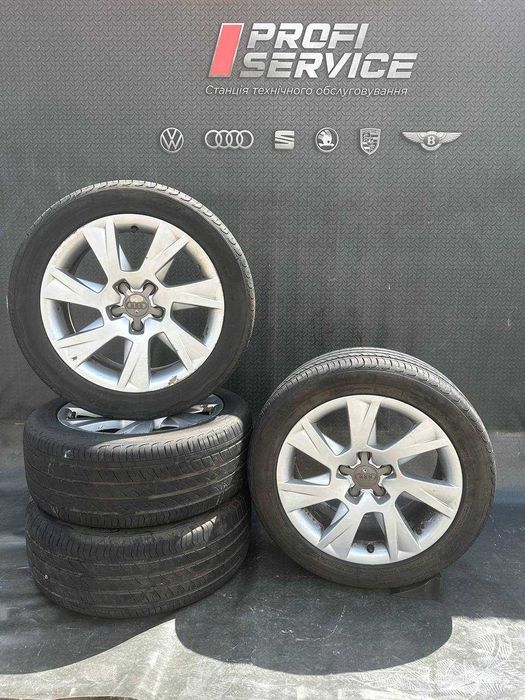 Колеса Шини Диски Резина 5х112 245/45/R17 ET 28 7.5J Audi A3 A4 A5 A6