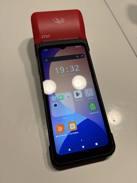 Wirtualna kasa fiskalna i terminal POS iMin 2 Pro