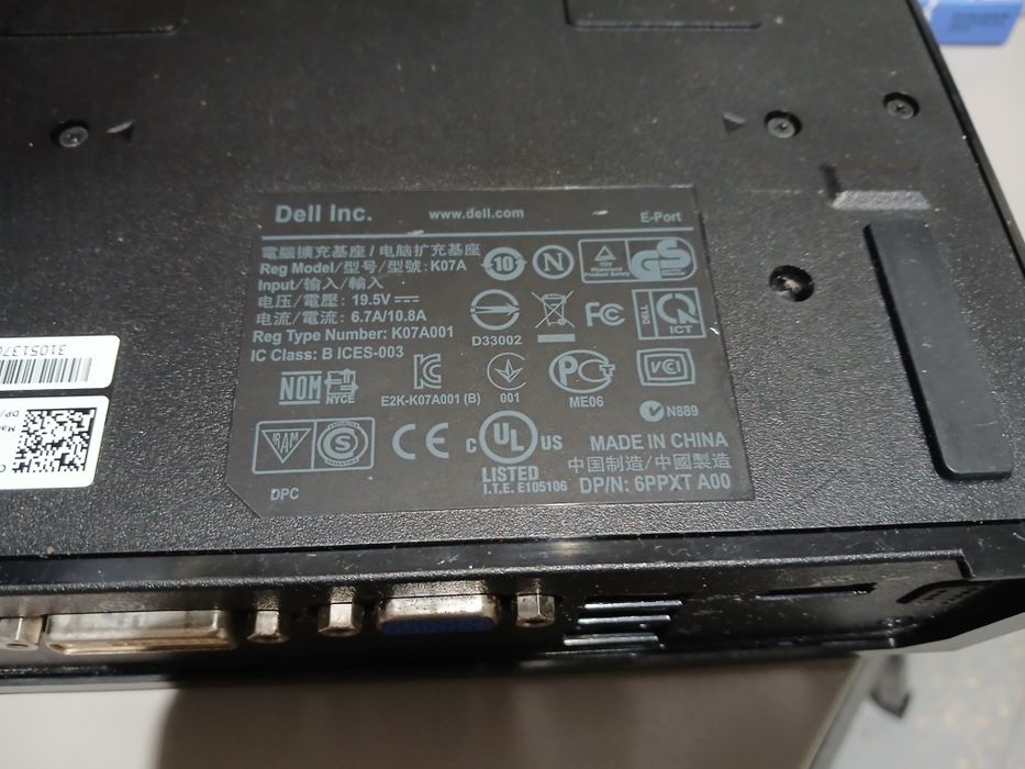 Docking station Dell K07A