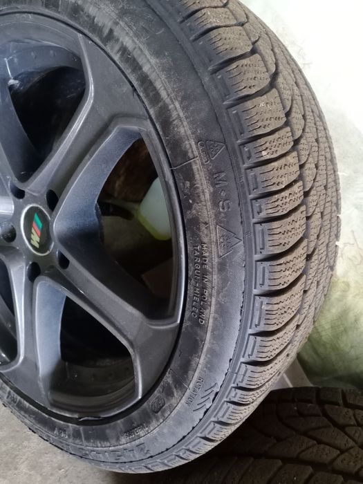 Диски з шинами в зборі на БМВ 5/120 резина R18 245/45