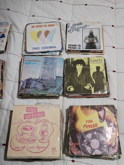 Conjunto de Discos Single 7"