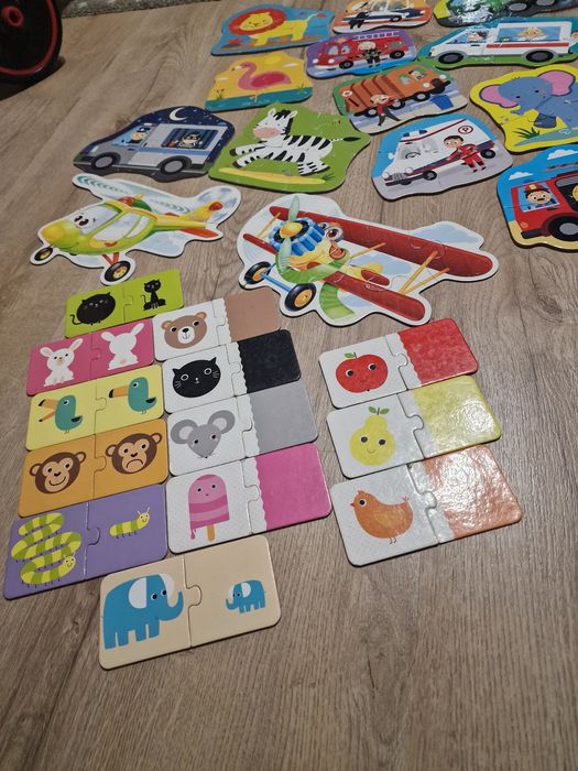 Wszystkie puzzle ze zdjecia jako komplet