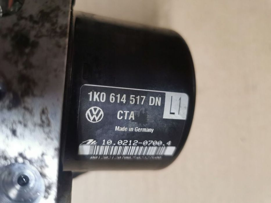 pompa sterownik abs audi vw seat skoda 1k0614517dn