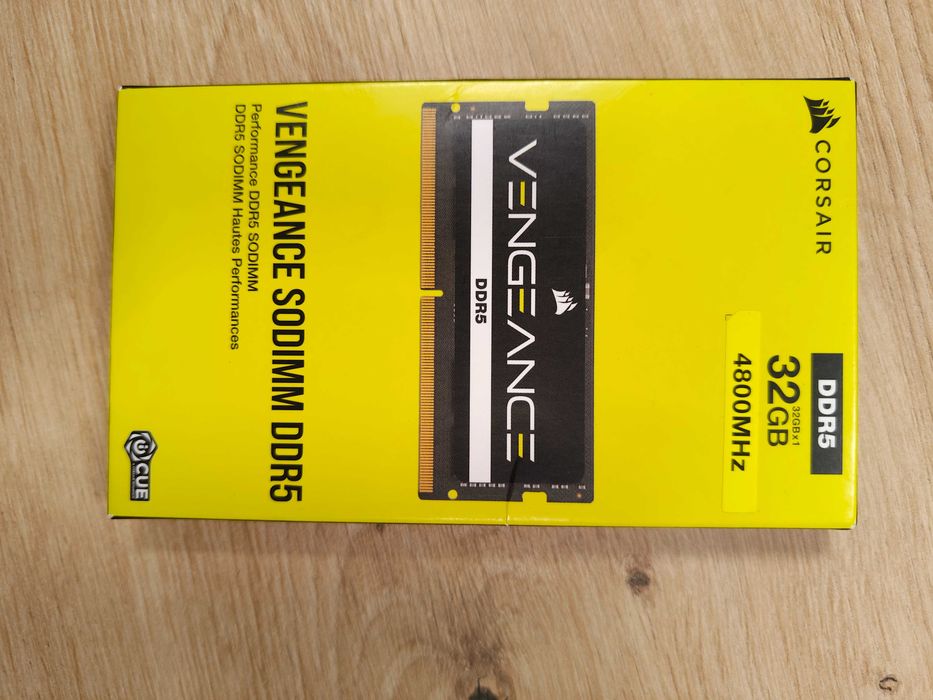 Corsair Vengeance DDR5 SODIMM 32GB 4800MHz CL40 nowe