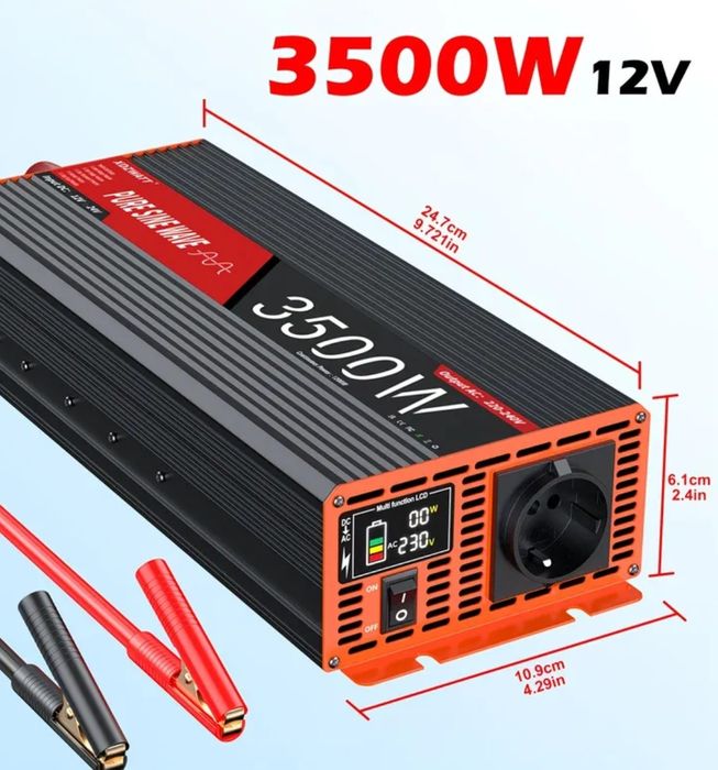 Инвертор. Перетворювач напруги 12/220