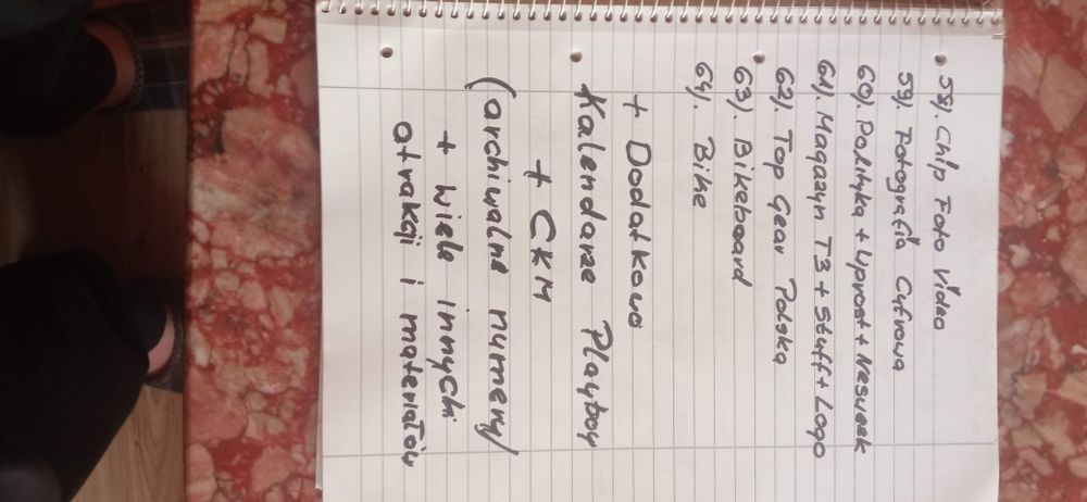 Sprzedam całość kolekcji czaopism, filmów ,gier