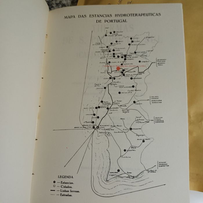 Thermas de São Pedro do Sul de 1930 do mesmo autor de Thermas da Rainh
