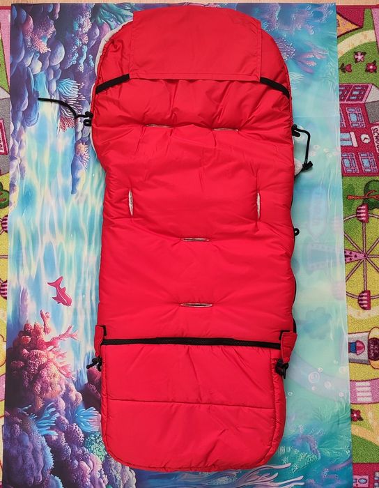 Cotton Moose Śpiwór śpiworek do wózka gruby ciepły zimowy 2w1