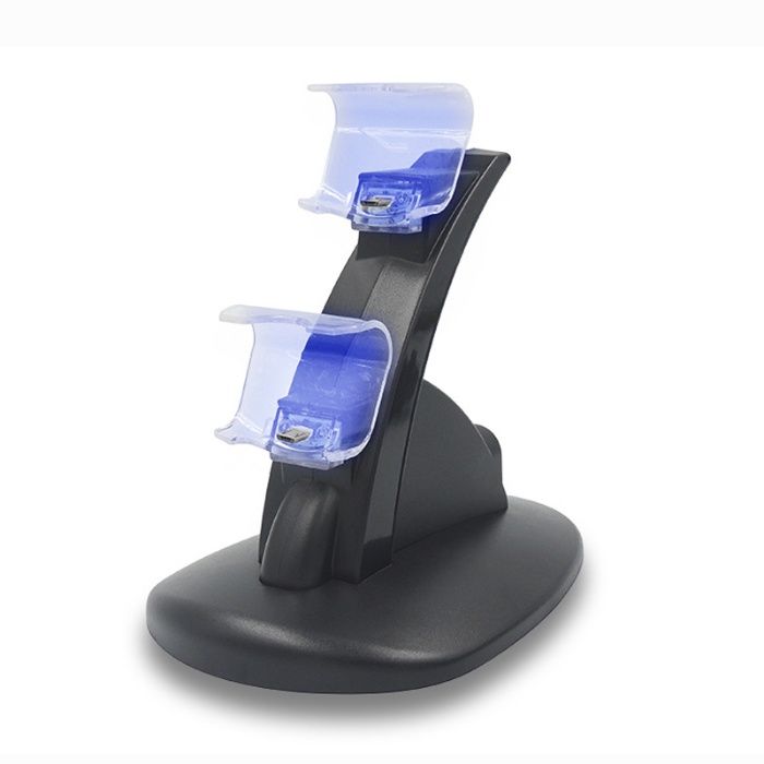Carregador comando PS4 comandos Playstation 4 base dock LED USB NOVO