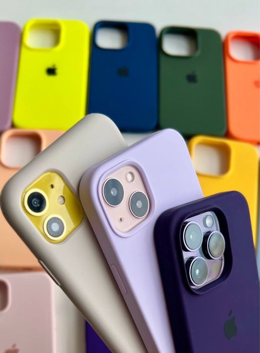 Силіконовий чохол на айфон silicone case iPhone 15 plus /інші 13