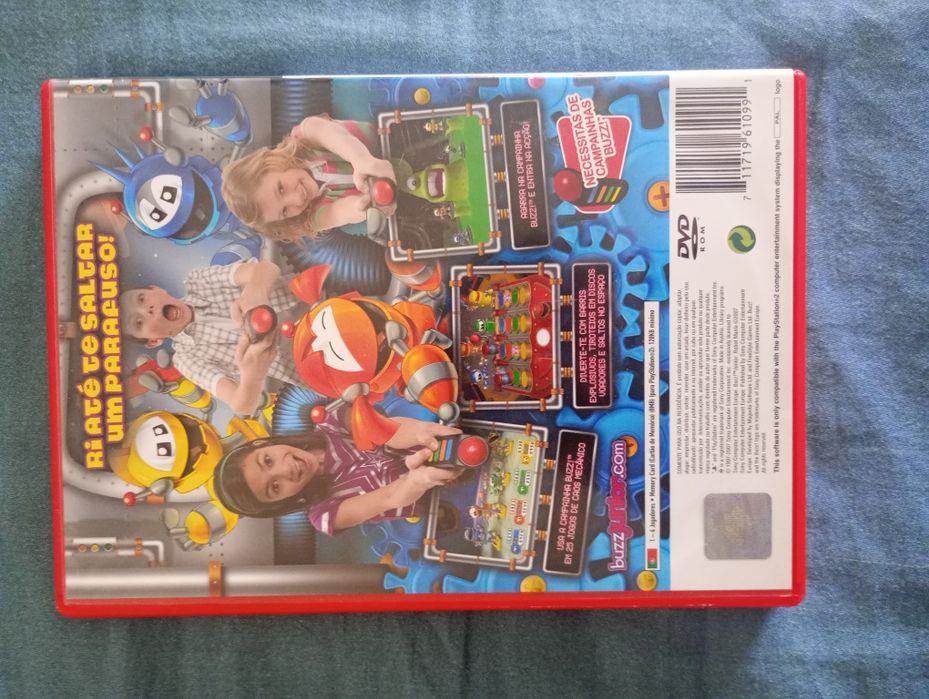 Jogo buzz junior robô mania  PlayStation 2