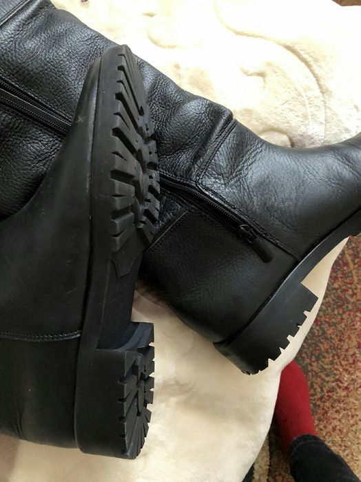 Новые, зимние, натуральная кожа с мехом