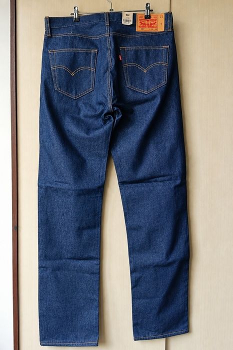 Нові джинси Levi's 501 Original W36 L36 (52 UA) сирий денім