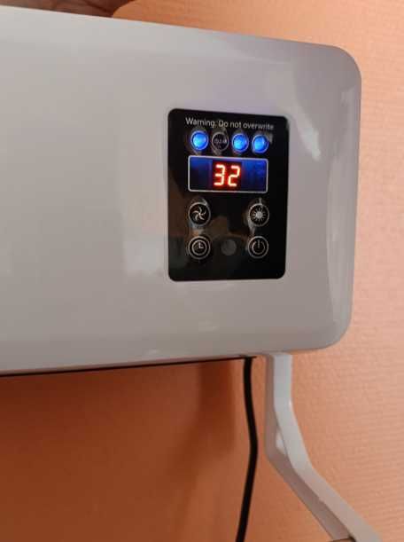 обігрівач настінний + кондиціонер + сушарка з пультом тепловент дуйка